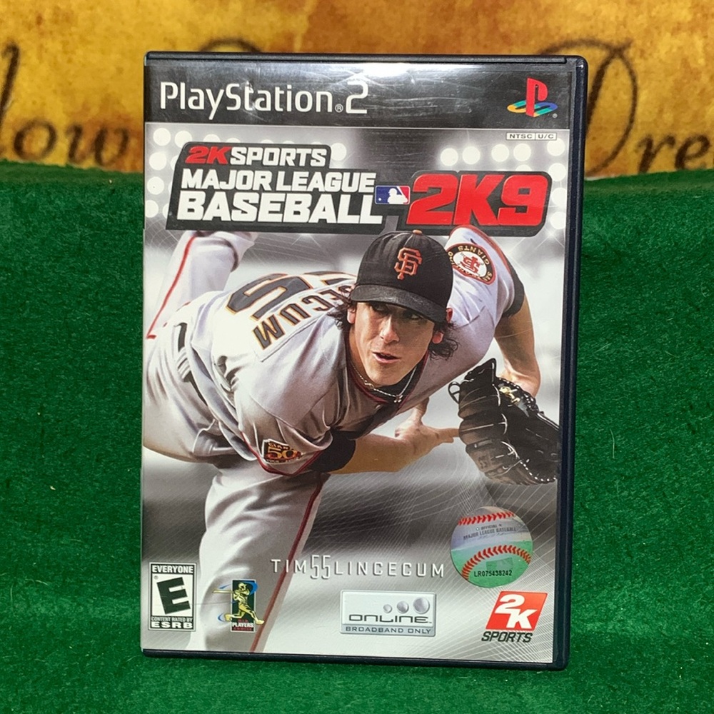 MAjOR LEAGUE BASEBALL 2K9-PlayStation 2 Baseball Video Game